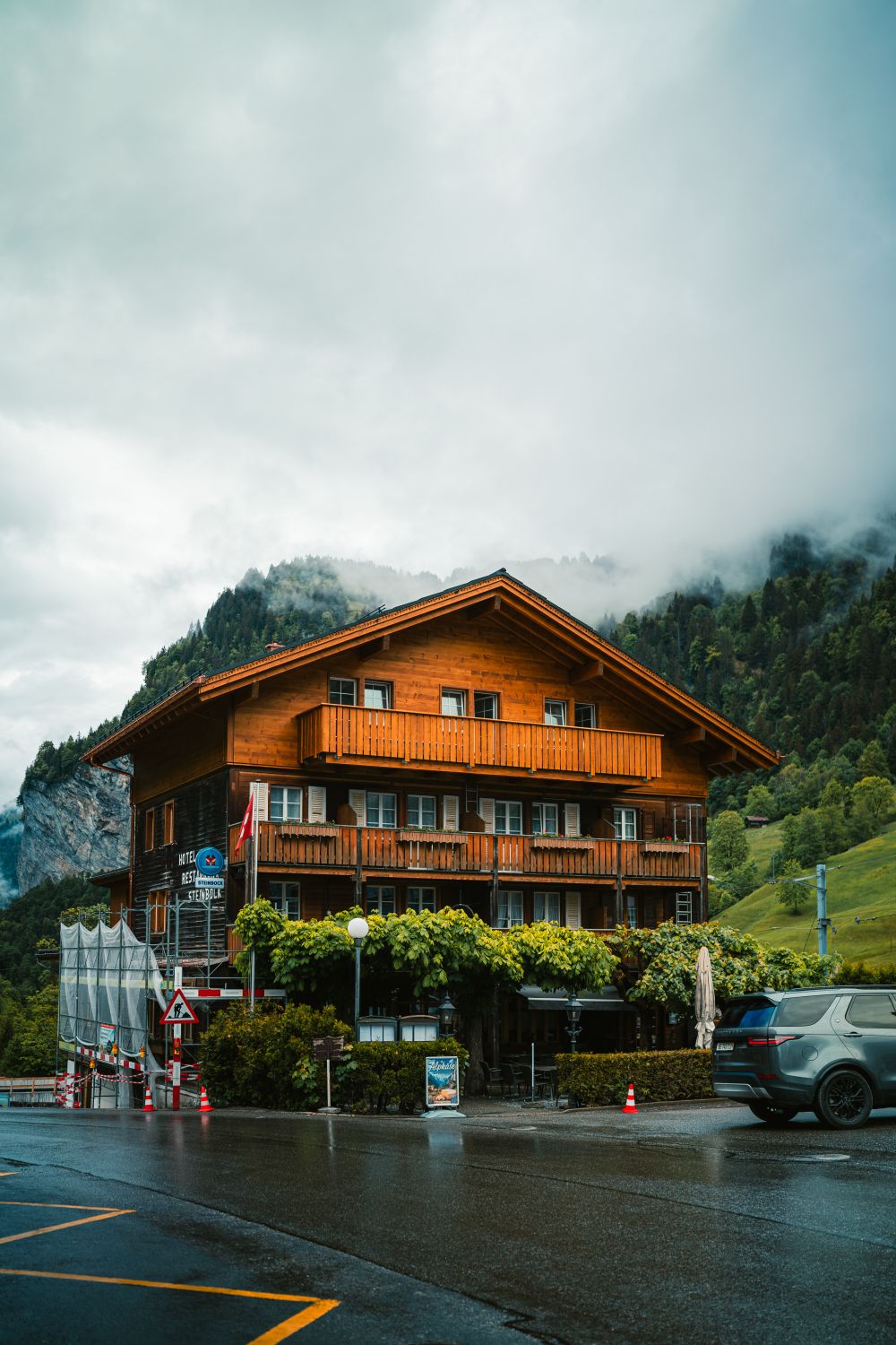 Pensiune la munte, cu restaurant