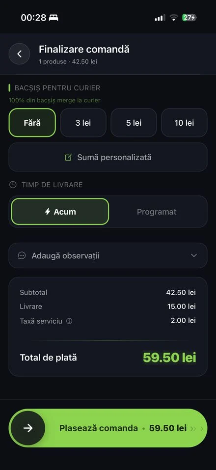 Checkout · pay